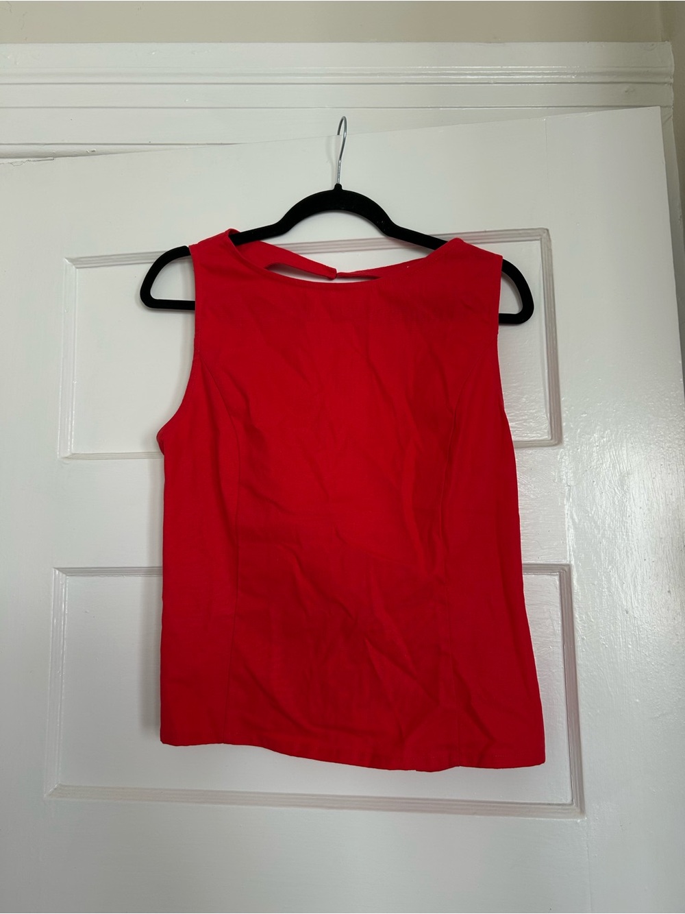 Princess Polly Red Sleeveless Tank Top